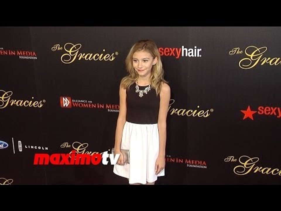 G. Hannelius | 2014 Gracie Awards | Red Carpet...