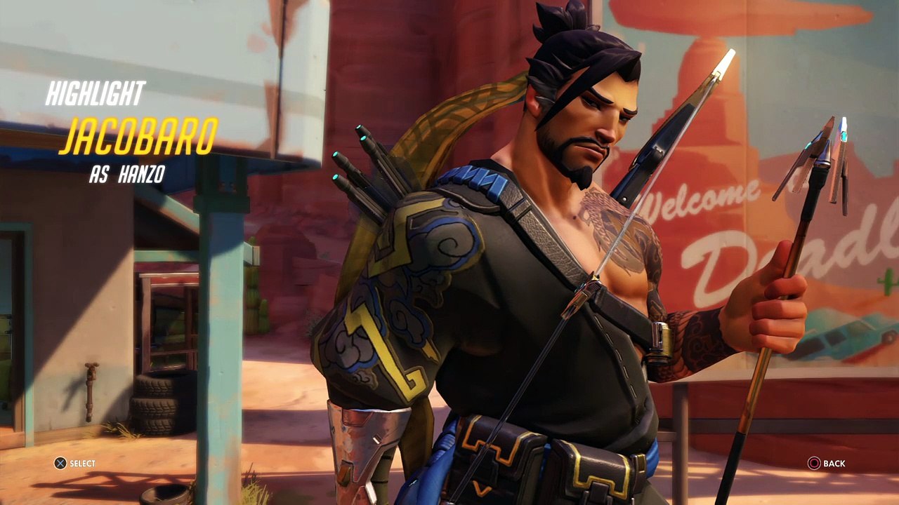 Hanzo Highlight : Triple kill ultimate