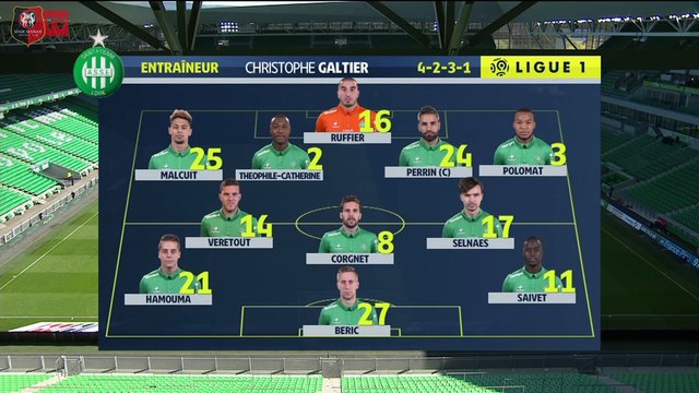 J34. St-Etienne / Stade Rennais F.C. : résumé