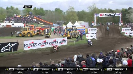 MXGP of Europe Jeffrey Herlings passes Romain Febvre