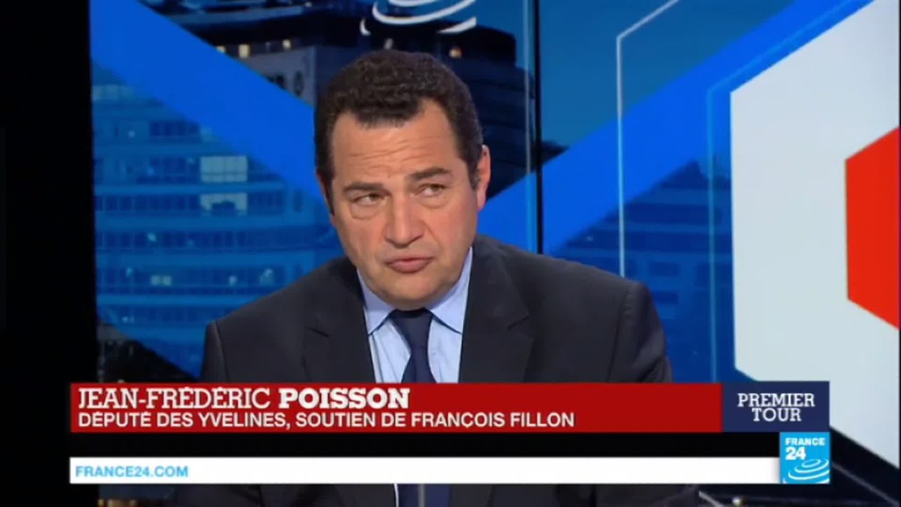 Présidentielle 2017 en France : "Je n'appelle pas à voter pour Emmanuel Macron", indique Jean-Frédéric Poisson