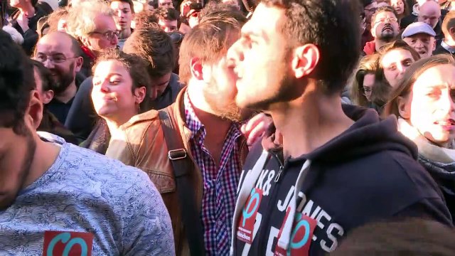 Défaite de Mélenchon au premier tour: réactions des supporters