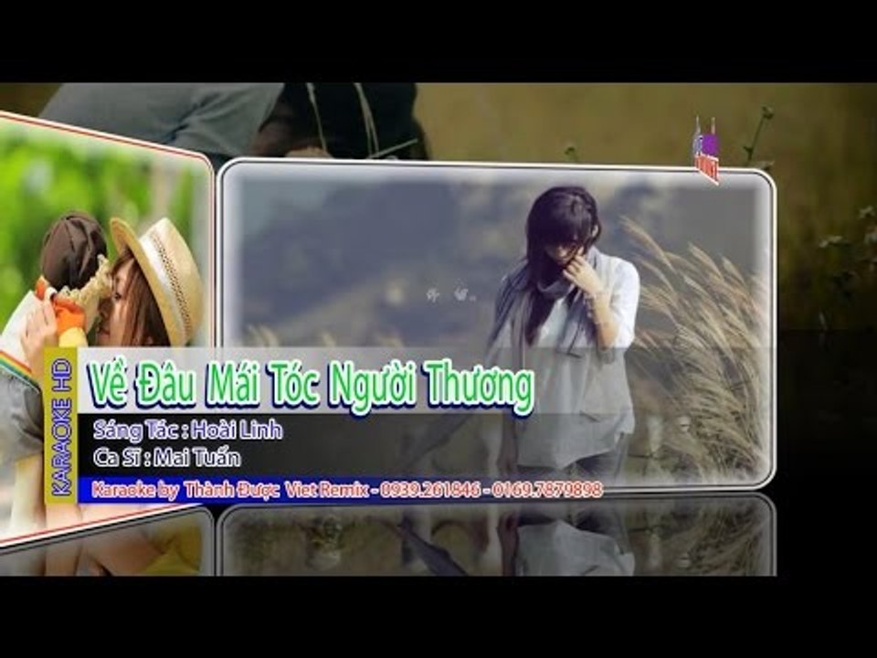 [Karaoke] Về Đâu Mái Tóc Người Thương - Mai Tuấn By Thành Được Karaoke