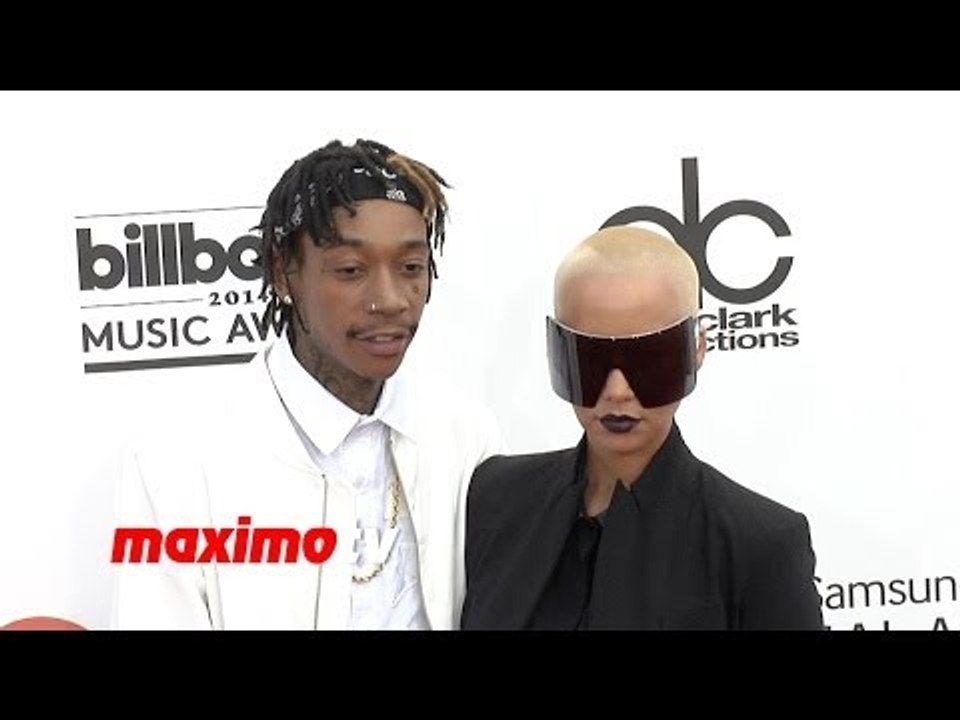 Wiz Khalifa & Amber Rose 2014 BILLBOARD MUSIC AWARDS Red Carpet ARRIVALS
