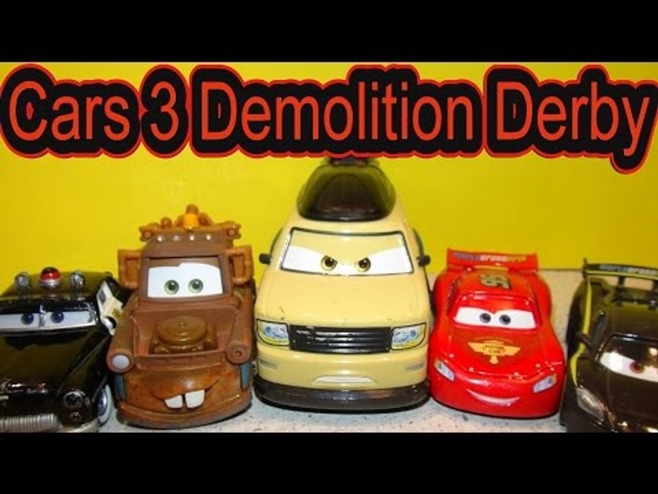cars 3 demolition derby toys