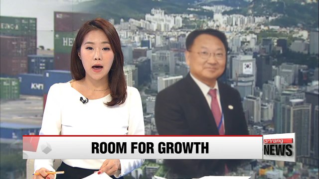 Korea's finance minister says there's room for growth for Korea's economic outlook