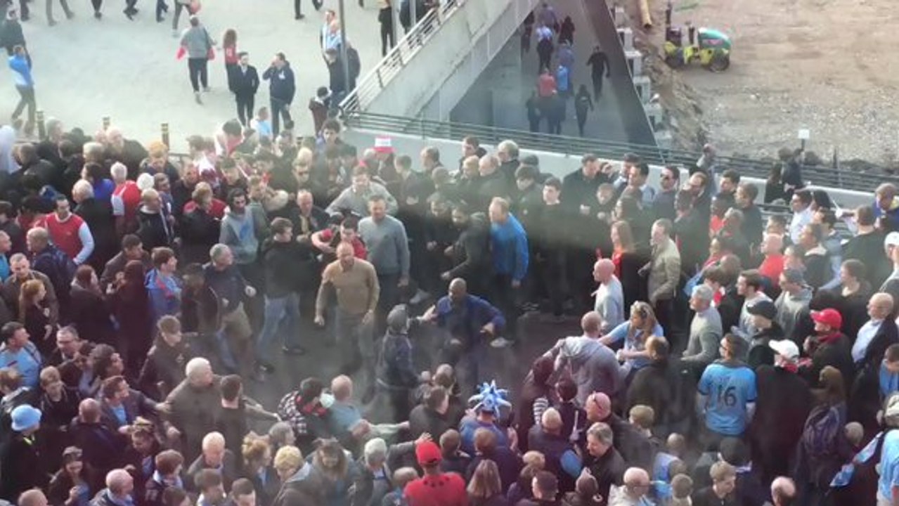 Brawl Breaks Out at Wembley After FA Cup Semi-Final Between Arsenal and Manchester City