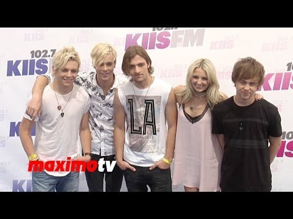 R5 KIIS FM's Wango Tango 2014 Blue Carpet Arrivals #RossLynch