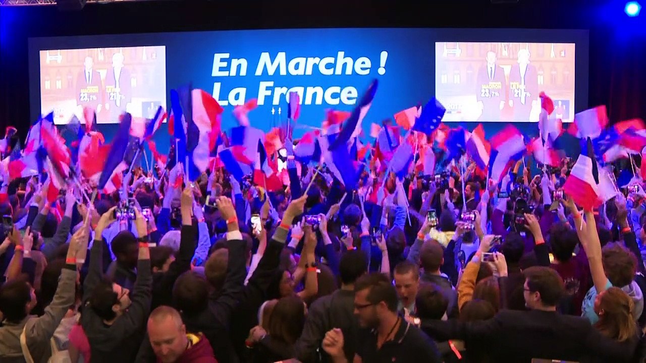 Le Pen y Macron a segunda vuelta de presidenciales en Francia