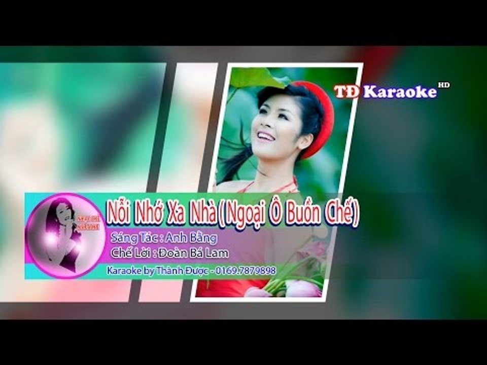 [Karaoke] Nỗi Nhớ Xa Nhà ( Ngoại Ô Buồn Chế) - Đoàn Bá Lam By Thành Được