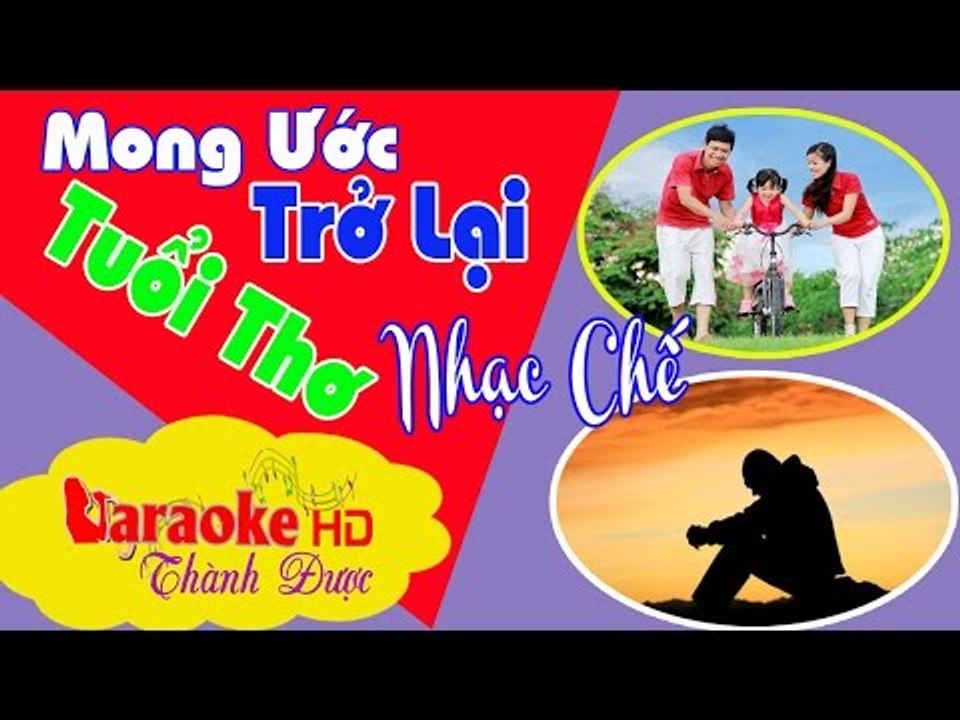 [ Karaoke ] Mong Ước Trở Lại Tuổi Thơ ( Tình Nhỏ Mau Quên Chế )- Tiến Minh Beat ANA