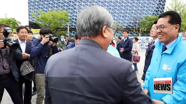 Conservative candidate Yoo Seong-min vows to provide new hope for the conservatives