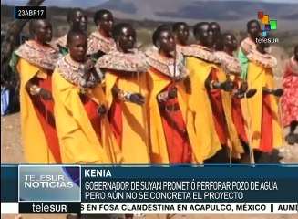 Kenianos piden ayuda del gobierno pero a cambio reciben promesas