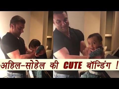Salman Khan's nephew Ahil with Sohail Khan, Arpita Khan shared CUTE video |FilmiBeat