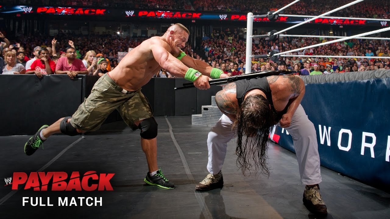 FULL MATCH — John Cena vs. Bray Wyatt - Last Man Standing Match- WWE Payback 2014