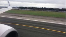 MANCHESTER AIRPORT TAKE OFF FEB 2017 RYANAIR BOEING 737-800
