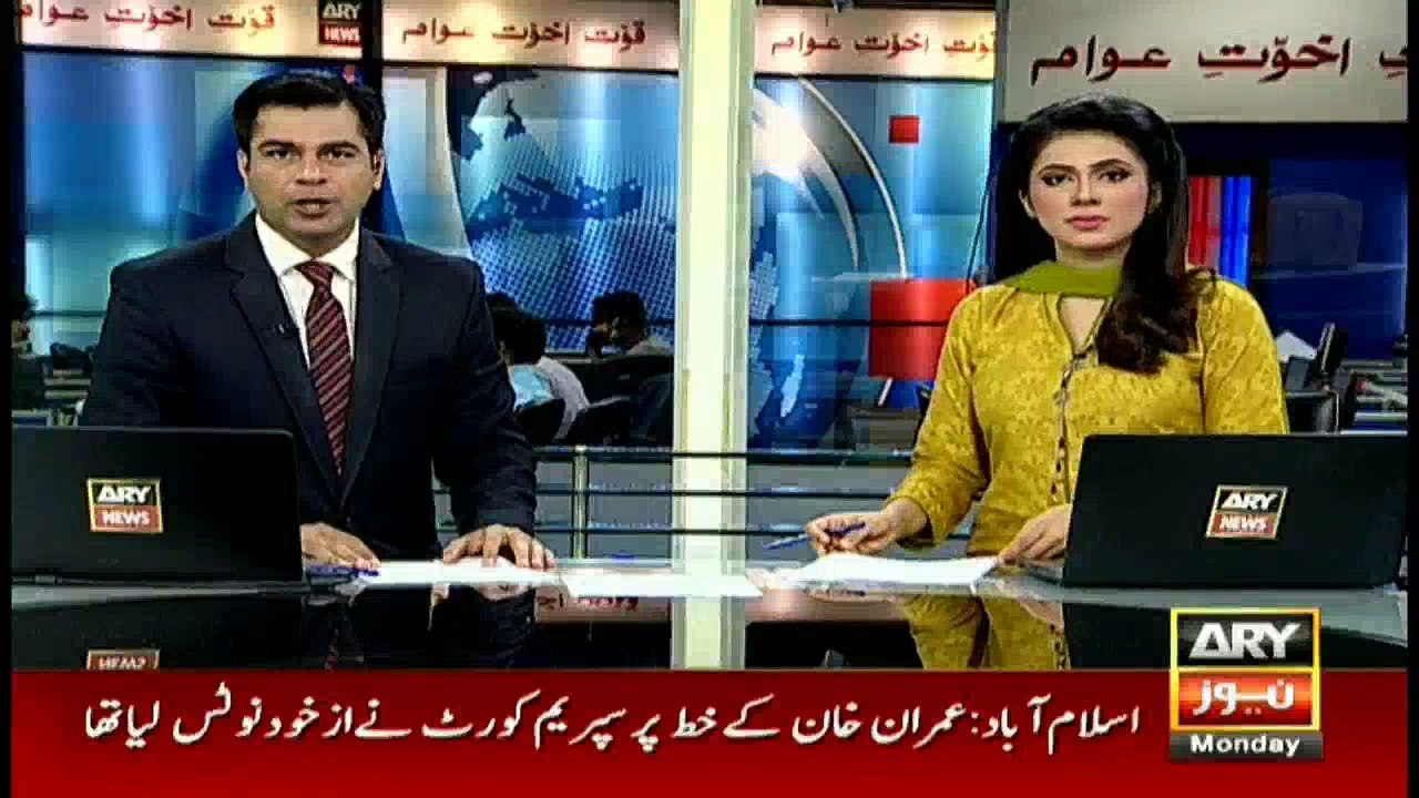 Imran Khan talk to media