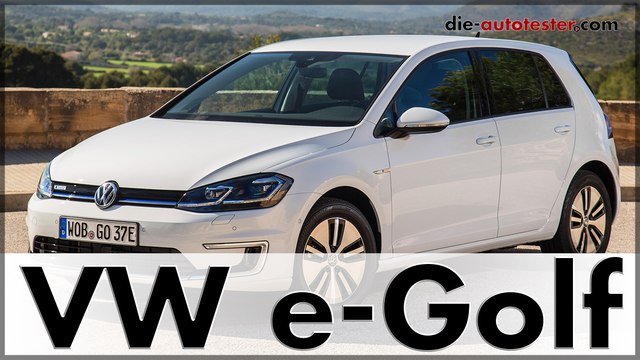 Volkswagen e-Golf & VW Golf R Test & Fahrbericht 2017 Mallorca