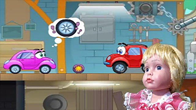 Приключения машинки Вилли 3 (прохождение 8 9 10 11 12 уровня) с куклой Фея