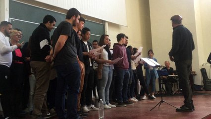 Chorale Rock Anglais / les cordées de la réussite