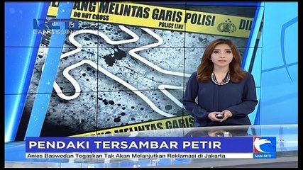 Pendaki Gunung Tersambar Petir