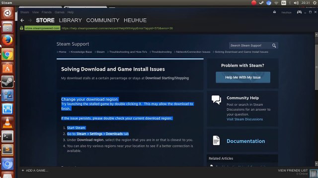 Steam Error - An error occurred while updating Dota 2 (corrupt download)