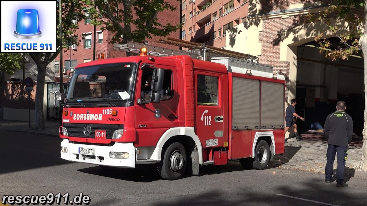 Madrid Fire Department // Coche CO-31 Bomberos Madrid Parque 3