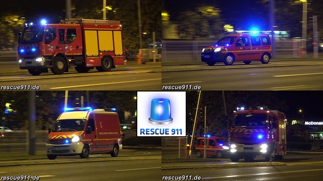 [Mâcon] Sapeurs Pompiers - FPTSR 1, FPTSR 2, VL 1, VL 2, VSAV 1, VSAV 2
