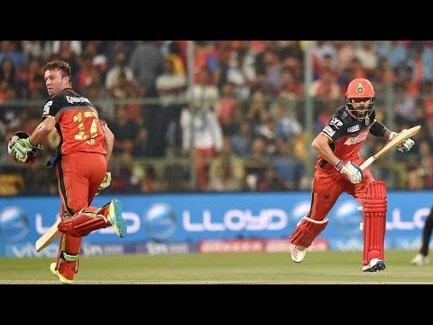 Bangalore beat Hyderabad by 45 runs, Kohli & AB De Villiers steals the show
