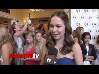 Sofie Uretsky Interview Young Artist Awards 2014 Red Carpet