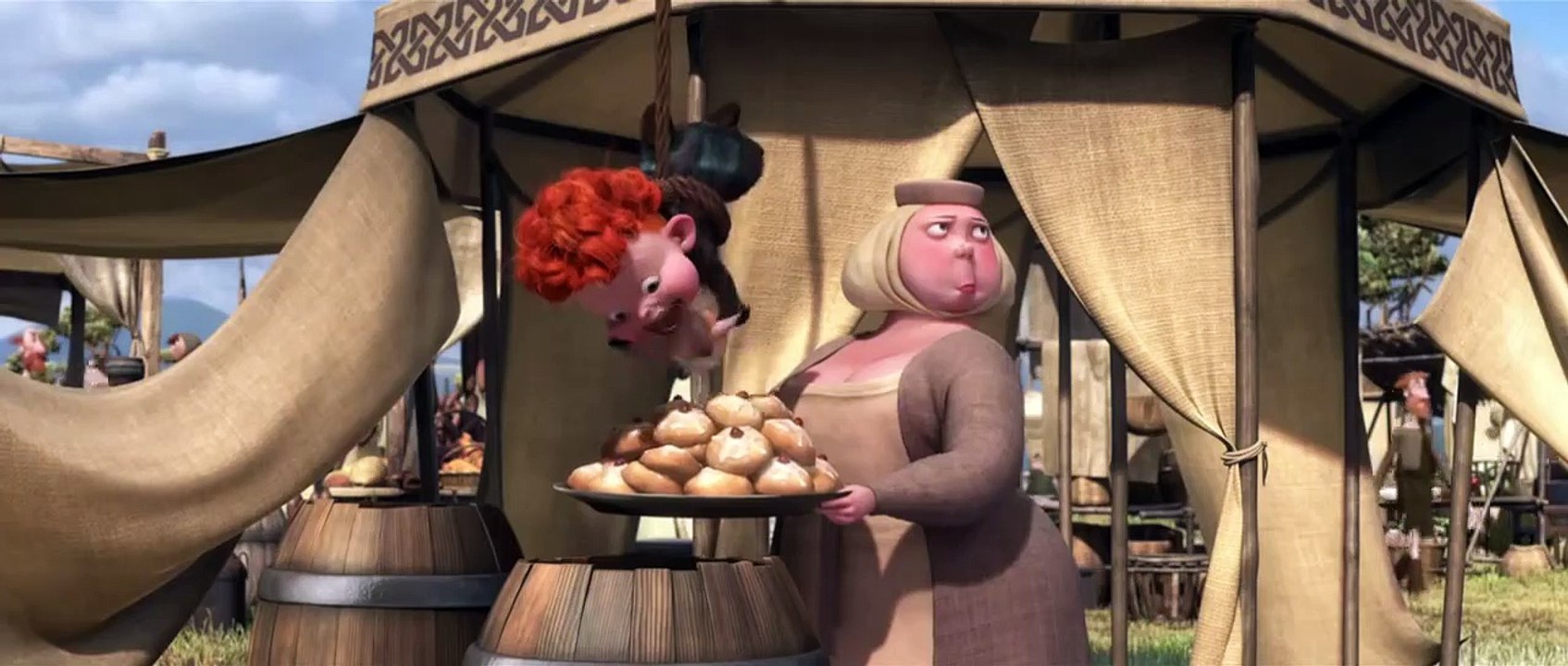 Disney - MERIDA - LEGENDE DER HIGHLANDS - DVD und Blu-ray Trailer-Kq