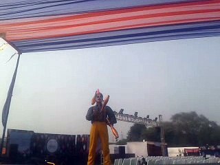 Joker majic in International kite festival, Delhi India