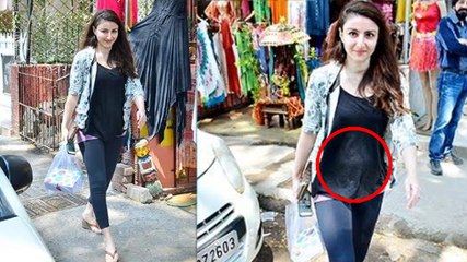 Soha Ali Khan Cutely Flaunts Her Baby Bump