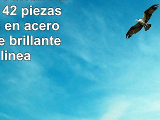 Cubertería Ferran Adriá  Set de 42 piezas cubiertos en acero inoxidable brillante con