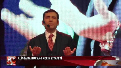 Aliağa’da Kur’an-ı Kerim Ziyafeti