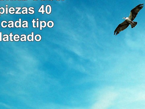 Esmeyer Monita Cubertería 200 piezas 40 piezas de cada tipo color plateado