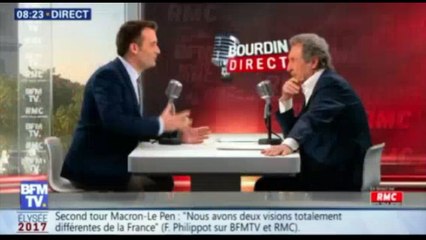 Florian Philippot invitée de «Bourdin Direct» sur BFMTV (24/04/2017)
