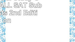 The Official Study Guide for ALL SAT Subject Tests 2nd Edition