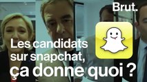 Les candidats sur Snapchat, ça donne quoi ?