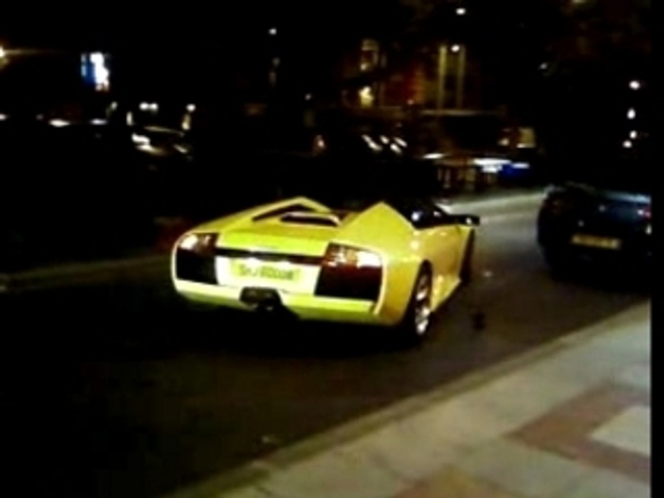 Murcielago Roadster bruit d'enfer