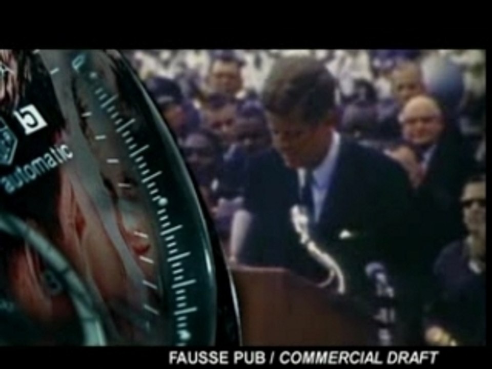 FAUSSE PUB / COMMERCIAL DRAFT : MONTRE TAG-HEUER