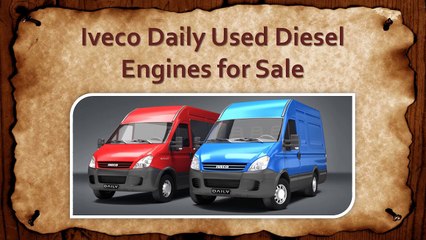 Iveco Daily Used Diesel Engines for Sale