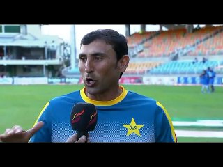 Younis with Ramiz after 10k runs