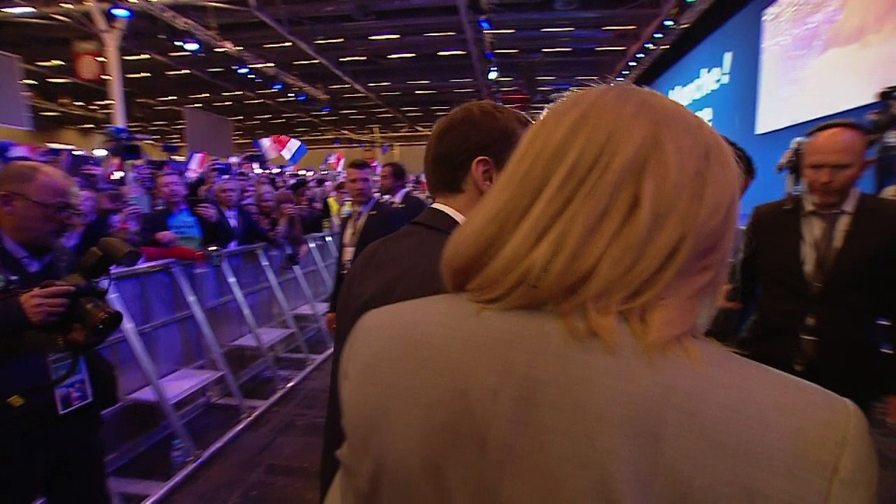 Macron remercie les appels à voter en sa faveur