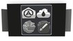 Black, Silver & Grey Icon Pack for Android Phones and Tablets FREE
