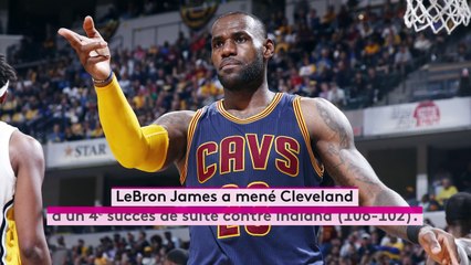 LeBron James, roi du premier tour