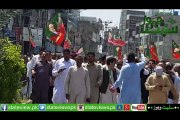 PTI Workers Protesting Against Nawaz Sharif In Mir Pur AJK Look In This Vedio