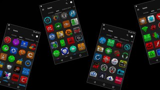 Colorful Nbg IconPack for Android Phones and Tablets FREE