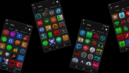 Colorful Nbg IconPack for Android Phones and Tablets FREE