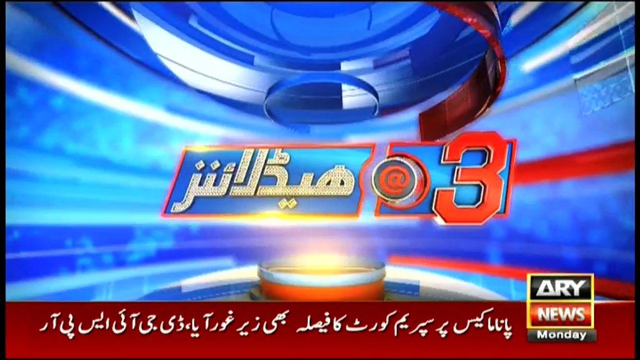 Headlines 1500 24th April 2017